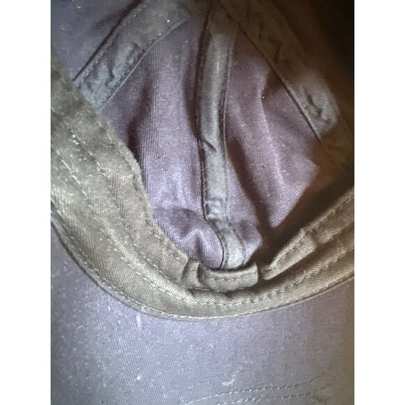 Navy Blue "Travel More" Embroidered Baseball Cap With Adjustable Strap Cotton Bl - Picture 5 of 5